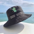 thumbnail image 2 of Gubotare Toddler Sunhat Kids Sun Hat with Ponytail Hole UV Protection Wide Brim Summer Beach Bucket Cap Fishing Hat for Girls (Black,One Size), 2 of 6