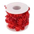 thumbnail image 1 of Cadena de perlas de 10m, rollo de cadena de perlas de flores, línea de pesca, decoración de de fiesta de boda rojo Colcomx cuentas artificiales hilo de la flor, 1 of 8