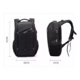 thumbnail image 4 of Mochila antirrobo con cierre de seguridad para portátil USB, 4 of 4