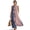 American Flag 3, variant on Blue Palm Leaf Print Summer Maxi Dress Women, Sleeveless Tank Dress, Linen Look Long Dresses with Pockets, Loose Casual Flowy Beach Vacation Outfit, 2XL