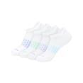 thumbnail image 5 of Hanes Womens Absolute Comfort No-Show Socks w/ Heel Shield, 4-Pack, Size 5-9, 5 of 9