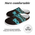 thumbnail image 6 of Lsque Neon Sign For Books Pattern Womens Comfort Cotton on Scuff With Memory Foam and Anti-skid Sole Slipper-39/40, 6 of 7