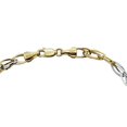 thumbnail image 3 of Pulsera Eslabones dobles oval Bicolor 21cm Oro 10k Horoz W1108, 3 of 5