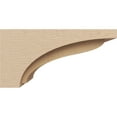 thumbnail image 3 of 7"W x 14"D x 7"H Wide Helena Rough Cedar Woodgrain TimberThane Corbel, Primed Tan, 3 of 6