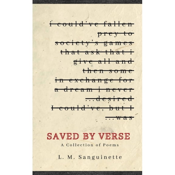 Saved By Verse, (Hardcover)