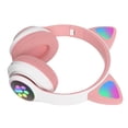 thumbnail image 1 of Auriculares Bluetooth con orejas de gato, transmisión de larga distancia y bajo retardo, auriculares inalámbricos para juegos con Bluetooth para computadora y teléfono, 1 of 10