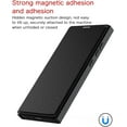 thumbnail image 6 of Case for Galaxy A54 5G,Clear Back Design Heavy Duty Drop Protection Anti Theft Flip Leather Wallet Card Holder Shockproof with Wireless Charge Phone Case for Samsung Galaxy A54 5G (Black), 6 of 9
