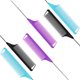 thumbnail image 3 of Rat Tail Combs Parting Comb: 6Pcs Rat Tail Combs, Metal Tail Comb,Steel Pin Rat Tail Women Men Hair Combs, Combs for Hair Salon Stylist, Stylist Braiding Hair Tools (Purple | Black | Blue), 3 of 5