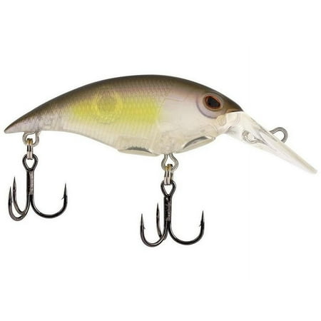 Berkley Money Badger Fishing Lure Ghost Morning Dawn 5/8 oz 2.75in 7.25cm Hybrid Baitfish-Crayfish Design Patented FlashDisc Technology Equipped with Sharp Fusion19 Hooks
