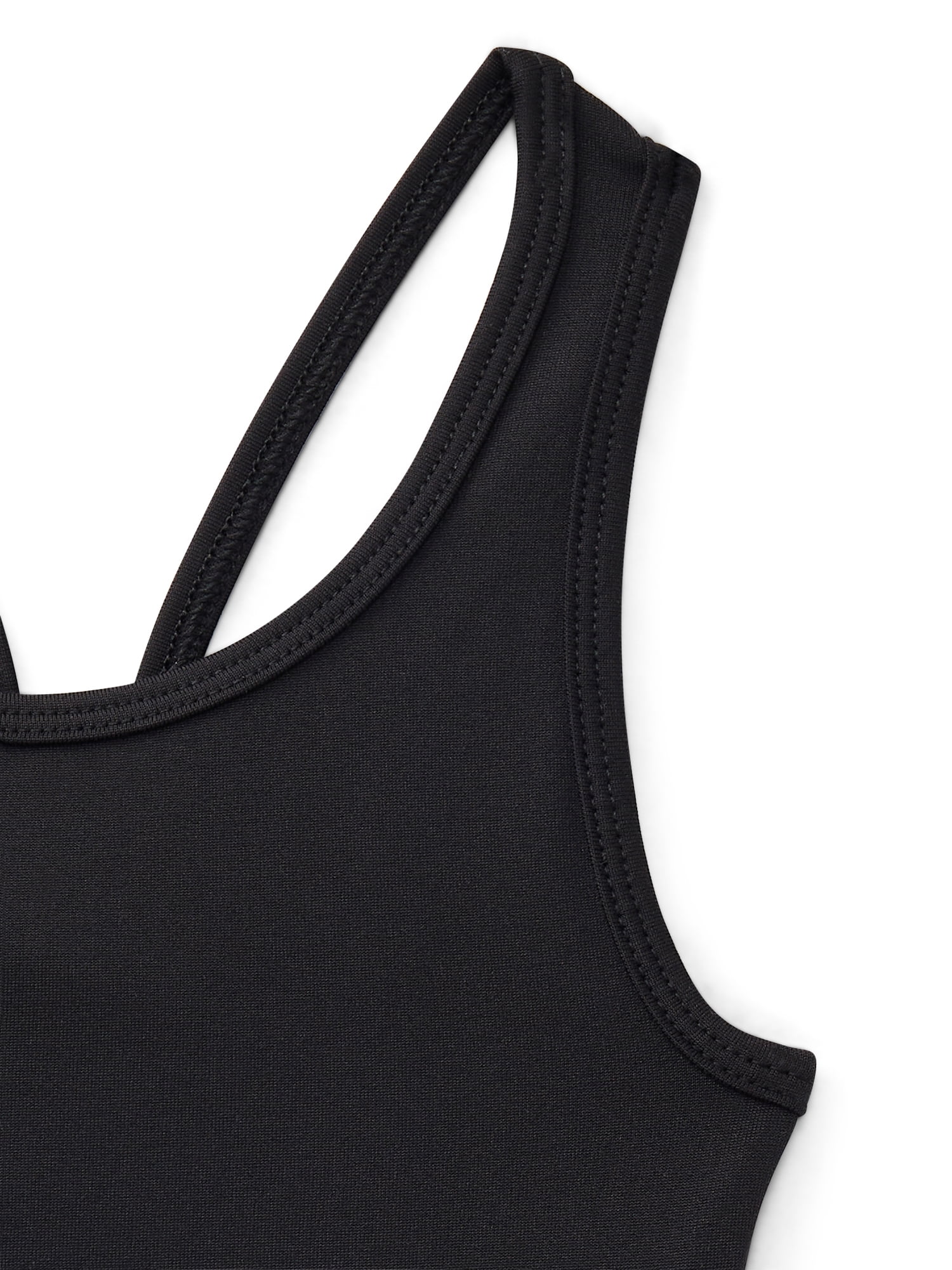 Athletic Works Girls Racerback Sports Bra, Sizes 4-18