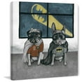 thumbnail image 2 of Parvez Taj Superhero Bulldogs Canvas Wall Art, 2 of 9