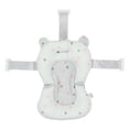 thumbnail image 2 of COJÍN PARA ASITO DE BAÑO PARA BEBÉ, TAPETE DE SOPORTE PARA BAÑERA PARA BEBÉ, SOPORTE DE BAÑO AJUSTABLE FLOTANTE PLEGABLE PARA Recién Nacido, Almohadilla de Red Universal, 2 of 7