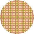thumbnail image 1 of Ahgly Company Indoor Round Patterned Pumpkin Orange Area Rugs, 8' Round, 1 of 1