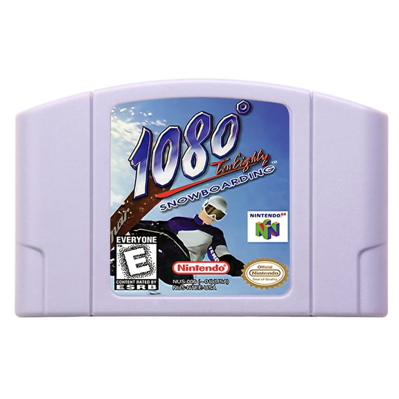 Video Games Compatible for the n64 console, replacement cartridge for 1080 Snowboarding NTSC