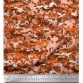 thumbnail image 1 of Soimoi Cotton Jersey Fabric Two Tone Camouflage Print Fabric by the Yard 58 Inch Wide, 1 of 1