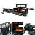 thumbnail image 2 of 1/24 Truck Toy Alloy Diecast Metal Toy Trucks with Lights and Sounds, Pull Back Toy Cars for Kids Friends Ages 3 and Up (Camper, Gray), 2 of 6