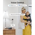 thumbnail image 4 of FrostHike Mini Smart Plug, 2.4G Wi-Fi Outlet Socket Compatible with and Google Home Smart Life, APP Control with Timer Schedule Function, No Hub Required, ETL FCC Listed,2 Pack, White (WP3-2), 4 of 5