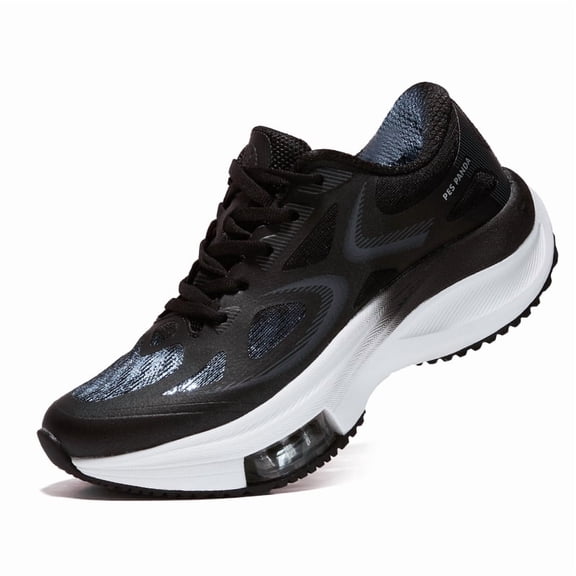 Unisex Air Cushion Running Shoes, Breathable Mesh Shock Absorbing Athletic Sneakers