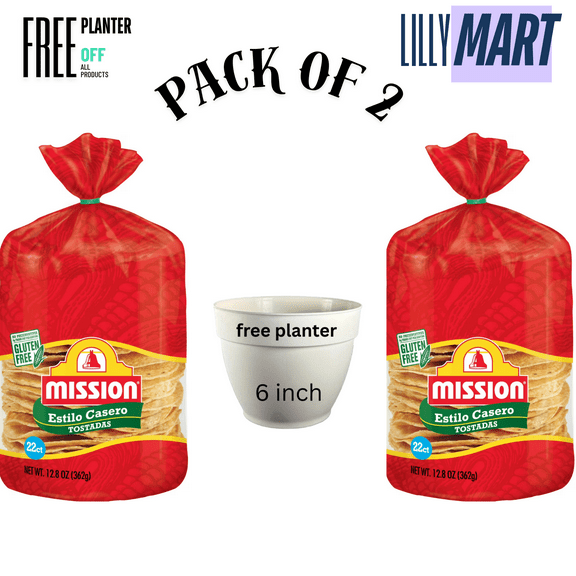 Mission Estilo Casero Tostadas, 22 Count (pack of 2)