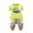 Yellow, variant on Vedolay Boy Casual Outfits Boy's Fall 2 Piece Outfits Print Halter Long Sleeve Top Button Front Belted Pants Set,Blue 0-6 Months