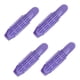 thumbnail image 5 of Qarigey Paquete de 4 clips de raíz de pelo largo y corto para volumen Natural, rizador de plástico, pinza de rodillo, accesorios de Cuidado del cabello Violeta, 5 of 6