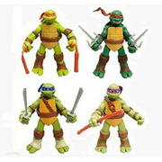Teenage Mutant Ninja Turtles Classic Collection TMNT 4 Pc Action Figures Toys