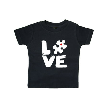 

Inktastic Autism Awareness Puzzle of Love Gift Baby Boy or Baby Girl T-Shirt