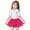 Hot Pink, variant on Girls Mini Pleated Skirt Skort for Toddler Girls Summer Ruffle Tutu Skirt With Shorts Girls Tennis Dress for School Sports Play Gym Playground