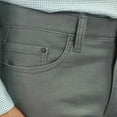thumbnail image 5 of Jachs New York Men's Straight Stretch 5 Pocket Twill Pant (42W x 34L/Gray), 5 of 5