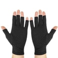thumbnail image 4 of Guantes de Artritis, Alivie El Dolor Manual Elástico 1 par medio Guantes de Ciclismo para Hombres para el Montañismo para la atencia Médica Diaria, 4 of 8