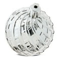 thumbnail image 4 of 24-Count Navy and Silver Shatterproof Ball Christmas Ornaments, 2.36 in, by Holiday Time, 4 of 6