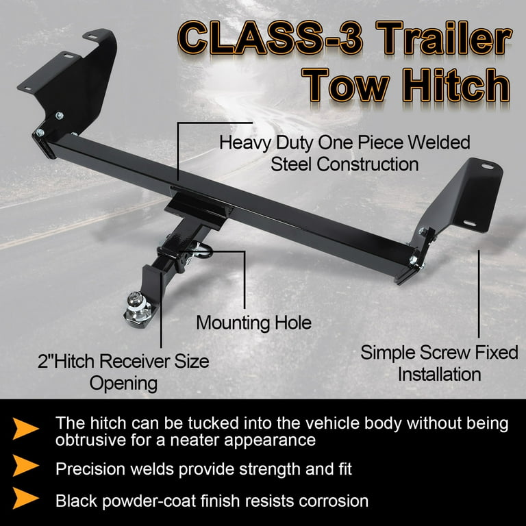 CURT 11596 Class 1 Trailer Hitch - 1-1/4 Inch Receiver For Toyota Corolla