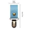 thumbnail image 3 of Clip de sombrero de bolsillo Clips de retención de tapa para bolso de viaje Clips de sombrero Soporte de sombrero de cuero de PU para accesorios de viaje al aire libre, 3 of 8