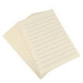 100 Sheets LooseLeaf Manuscript Paper 2mm 12 Rows Empty Refill Paper