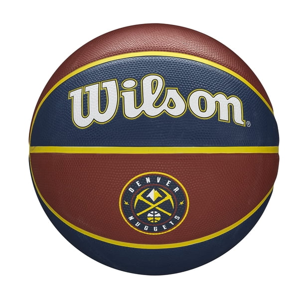 Balón de baloncesto WILSON NBA Team Tribute - Talla 7 - 29,5" Denver Nuggets