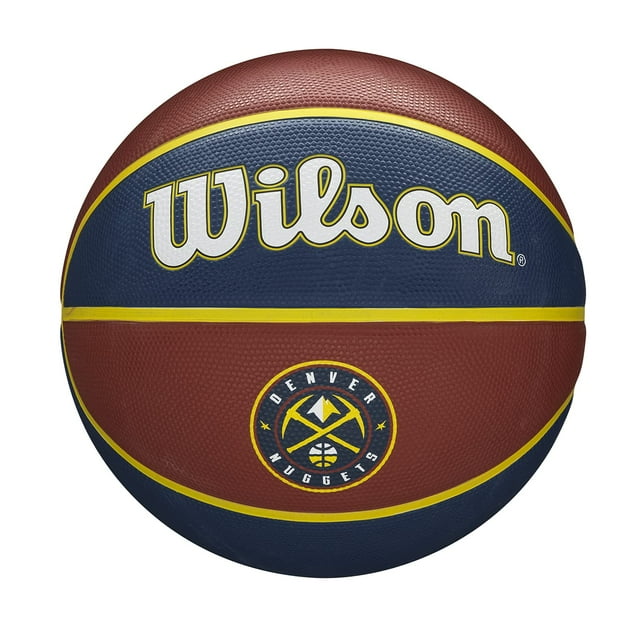 Balón de baloncesto WILSON NBA Team Tribute - Talla 7 - 29,5" Denver Nuggets