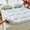 Light Grey, variant on Fluffy Faux Wool Floor Futon Mattress, Foldable Portable Roll‑Up Tatami Sleeping Pad, Super Soft Warm Mattress Topper for Gifts