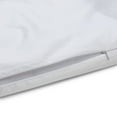 thumbnail image 4 of Sleepgram Supima 400 Thread Count Cotton Zippered Duvet Cover, Twin, Sand, 4 of 10