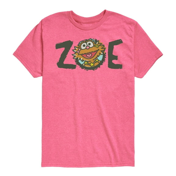 Sesame Street - Vintage Zoe - Toddler and Youth Short Sleeve Graphic T-Shirt