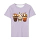 thumbnail image 2 of Fiudx Tops para Mujer Camiseta Casual de Manga Corta con Estampado Navideño para Mujer, 2 of 3