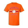 thumbnail image 2 of Wild Bobby City of Washington Basketball Fantasy Fan Sports Men's T-Shirt, Orange, 4X-Large, 2 of 5