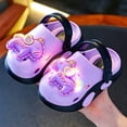 thumbnail image 2 of JUMEYU Clogs for Girls Kids Boys Girls Clog Garden Shoes Slip On Slide Sandals Beach Water Shoes for Toddler/Little Kid/Big Kid/Children Size 10 (Light Purple,10 Toddler), 2 of 6