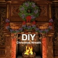 thumbnail image 5 of 12 Pack Artificial Glitter Berry Stems, NOGIS 11.4 inch Christmas Glitter Berries Spray Picks Holly Berry Branches for Christmas Tree Ornaments DIY Crafts Wreath Xmas Holiday Home Decor(Purple), 5 of 7