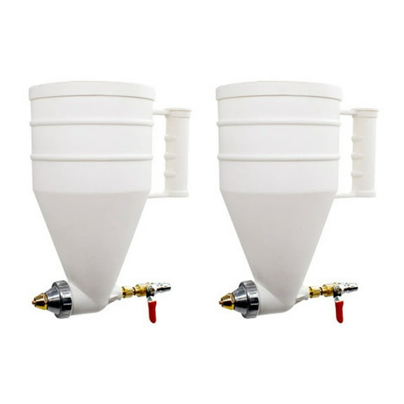 2X Exterior Wall Building Paint, Real Stone Plastic Coated Sprayer Cement Mortar Latex Paint
