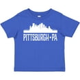 thumbnail image 3 of Inktastic Pittsburgh Pennsylvania Skyline PA Cities Boys or Girls Toddler T-Shirt, 3 of 5