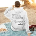 thumbnail image 5 of Casual Pullover Hoodie for Women - Front and Back Letter Print Hoodie with Pockets, Loose-Fit Hooded Sweatshirt for Everyday Wear, 5 of 8