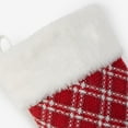 thumbnail image 3 of Personalization Mall Plaid Noel Christmas Stocking, 3 of 4