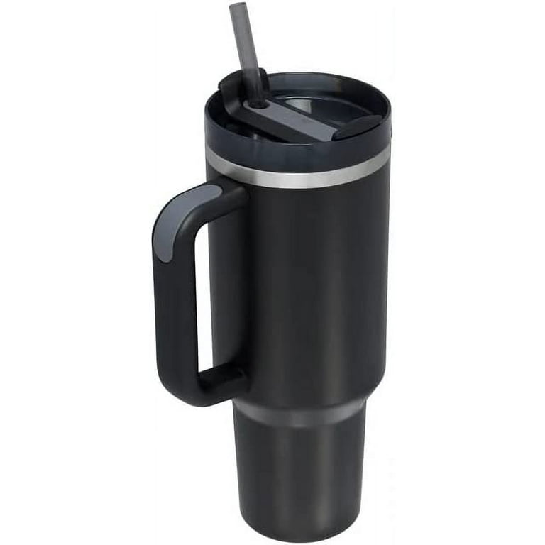 Stanley Adventure The Quencher H2.0 Flowstate Tumbler 40 oz BLACK GLOW With  Boot