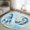 Off White, variant on Rectangle Area Rugs 2 x 3 Ft, Blue Ombre Space Rocket Non-Slip Residential Carpet, Modena Abstract Universe Planet Indoor Crawling Mats Runner Rugs for Living Room/Dining Room/Bedroom
