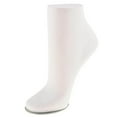 thumbnail image 4 of Adult Unisex PVC Mannequin Foot Anklet Socks Mold Boat Socks Invisible Display Small, White, 4 of 9